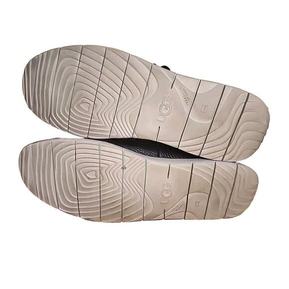 UGG FREAMON WATERPROOF LEATHER Black ULTRA LIGHT CHUKKA Boot MENS US SIZE 14 - Picture 5 of 7